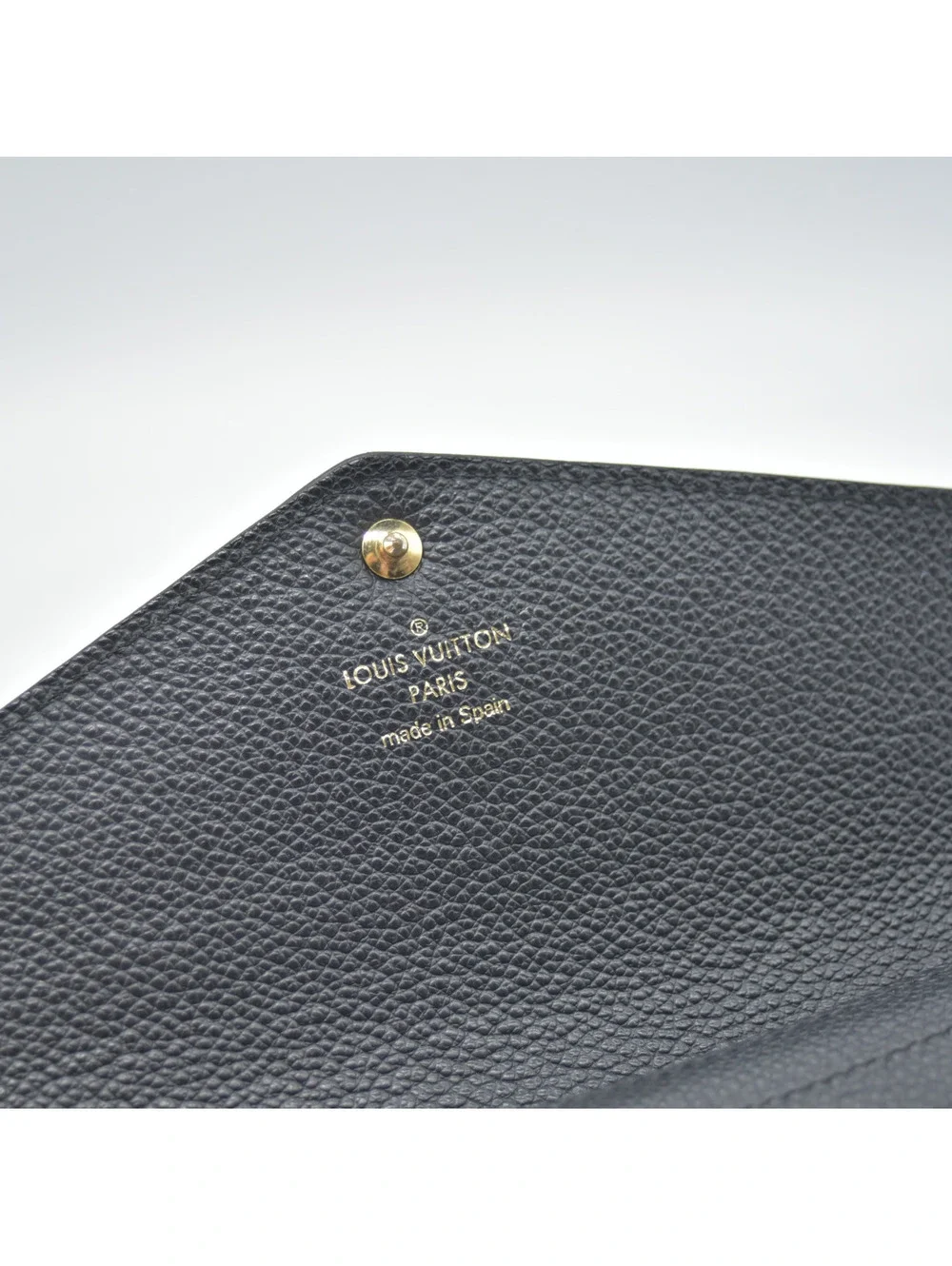2016 Louis Vuitton Empreinte Sarah Wallet NM Black CA2116